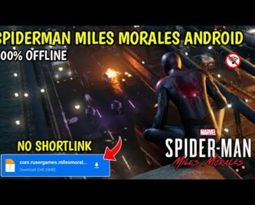 DOWNLOAD Game Spiderman Miles Morales Android Offline Terbaru