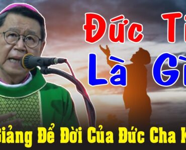 ĐỨC TIN LÀ GÌ? – Bài Giảng Để Đời Của ĐC Phêrô Nguyễn Văn Khảm | Ánh Sáng Lời Chúa