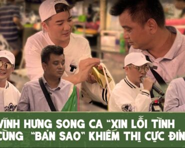 Đàm Vĩnh Hưng song ca "Xin lỗi tình yêu" với "bản sao" khiếm thị CỰC ĐỈNH