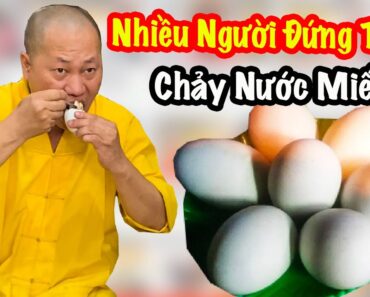 Dân Kéo Đến Chùa Xem Thầy Thích Tâm Phúc Ăn 10 Trứng Vịt Lộn Xả Xui