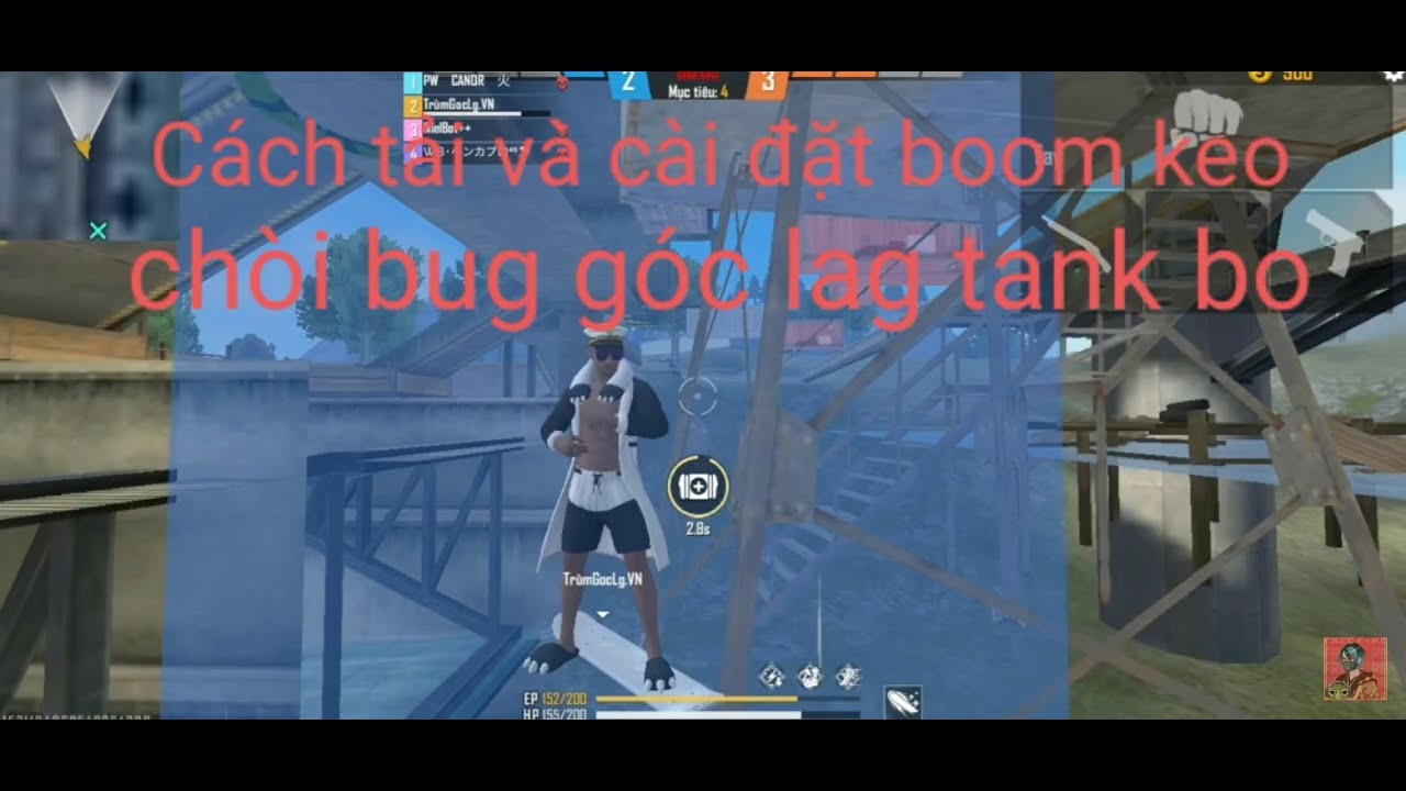 Free Fire || Cách tải và cài Boom keo chòi Bug Góc Lag, mọi OB || Trùm Bug Game