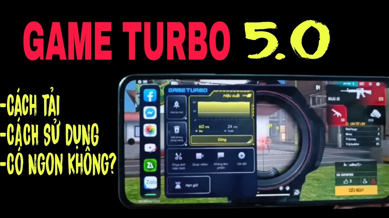 GAME TURBO 5.0 CÁCH TẢI VÀ HƯỚNG DẪN CÀI ĐẶT TRÃI NGHIỆM TRÊN XIAOMI REDMI NOTE 10