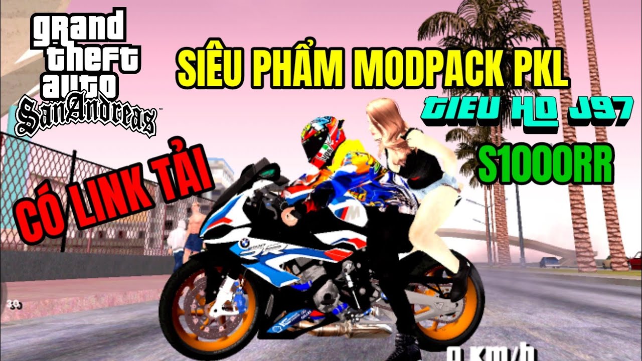 [GTA San] Cách Tải Siêu Phẩm S1000RR Mod Pack Full PKL 2022