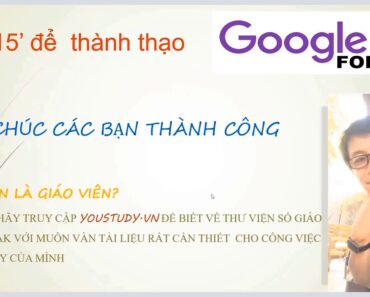 Google Forms – Cách tạo Biểu Mẫu – Tạo đề thi trắc nghiệm Online, dễ không tưởng