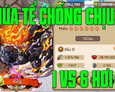 Hải Tặc Đại Chiến – KING MAX VIP MẠNH NHẤT GAME THỂ HIỆN SỨC MẠNH THẾ NÀO…VÀ TỈ LỆ MỞ MẢNH RANDOM.