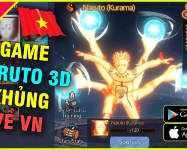 Hoả Trí Truyền Thuyết – Cách TẢI & REVIEW GAME NARUTO 3D ANDROID/IOS RA MẮT VIỆT NAM quá KHỦNG