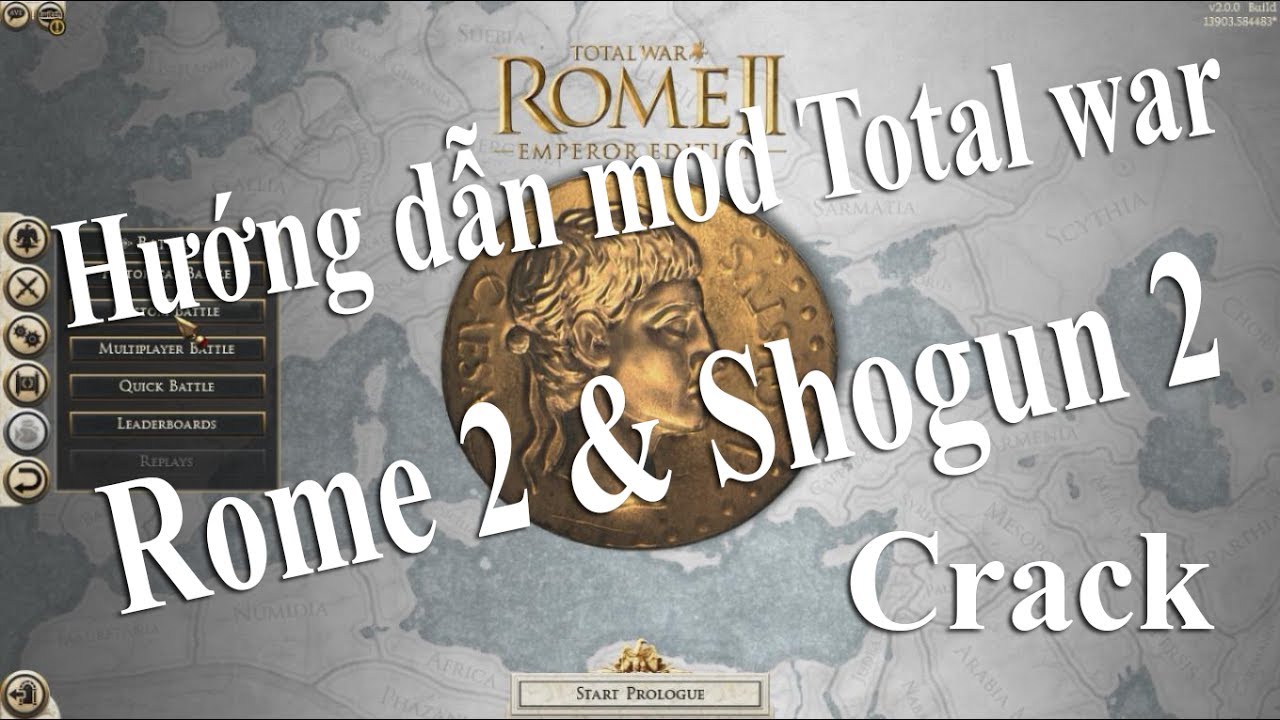 Hướng dẫn mod total war Shogun 2 & Rome 2 Active