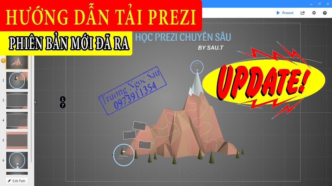 Hướng dẫn tải PREZI + CRACK – PHIÊN BẢN MỚI || phần mềm trình chiếu PRO