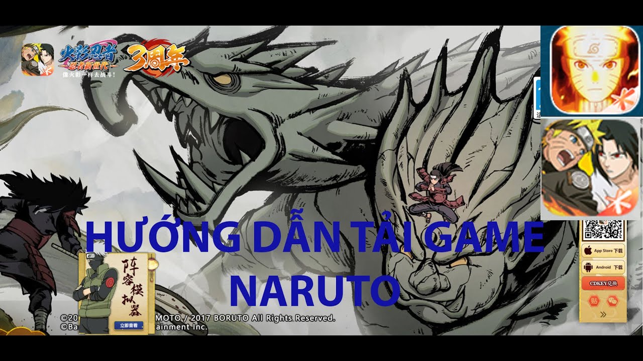 Hướng dẫn tải game Naruto hay nhất trên điện thoại.