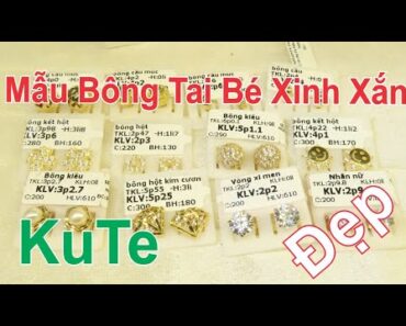 Mẫu Bông Tai Bé Xinh Xắn Cho Lứa Tuổi Teen