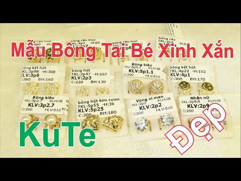 Mẫu Bông Tai Bé Xinh Xắn Cho Lứa Tuổi Teen