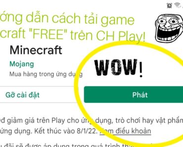 MinecraftPE tập 1: Hướng dẫn cách tải Minecraft cho Android và một khởi đầu mới!