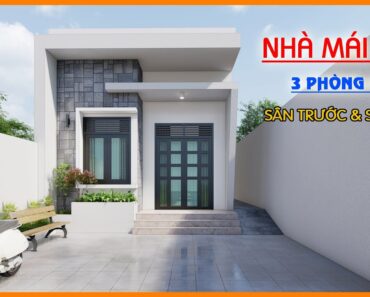 NHÀ CẤP 4 MÁI TÔN ĐƠN GIẢN | XÂY TRÊN ĐẤT 7M | CÓ SÂN TRƯỚC SÂN SAU | CÔNG NĂNG 3 PHÒNG NGỦ