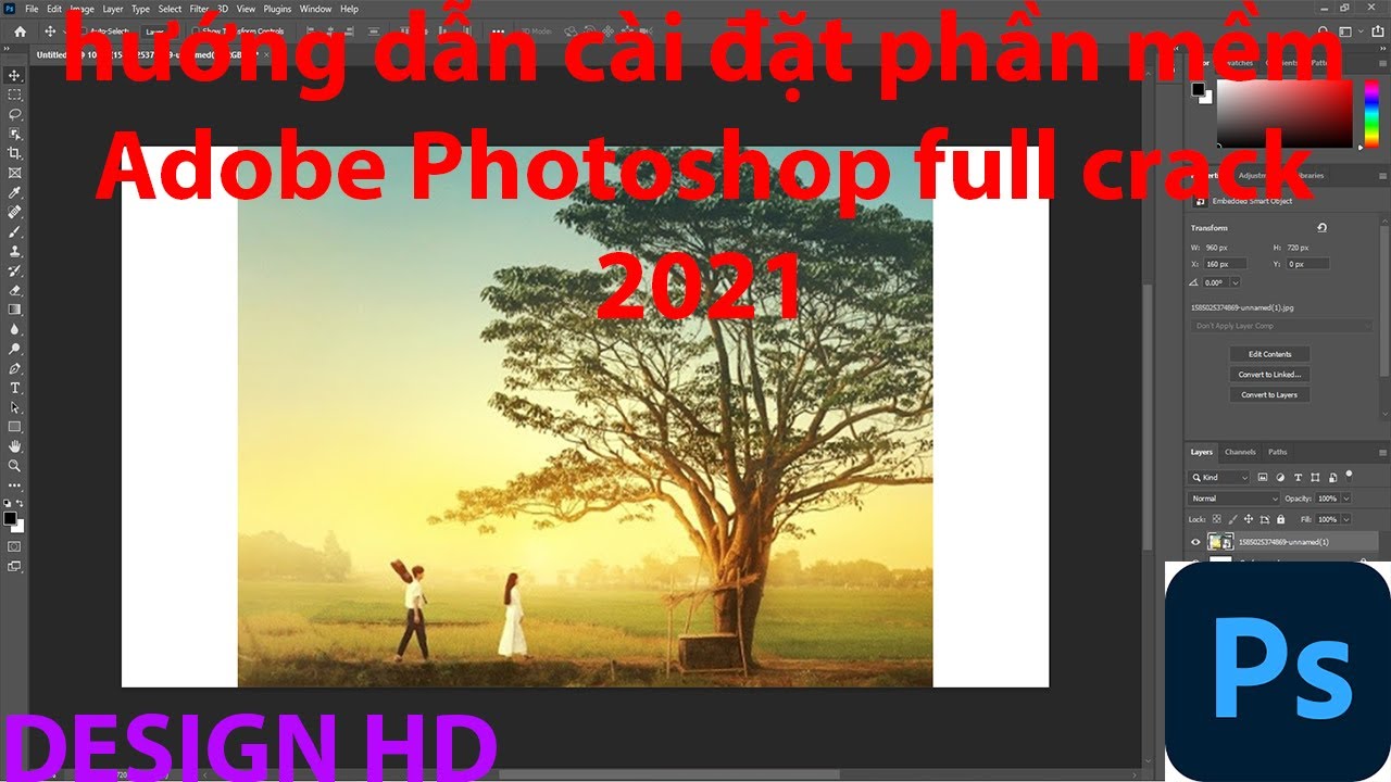 [Photoshop] Hướng dẫn cài đặt phần mềm Adobe Photoshop 2021 full crack |photoshop installation guide