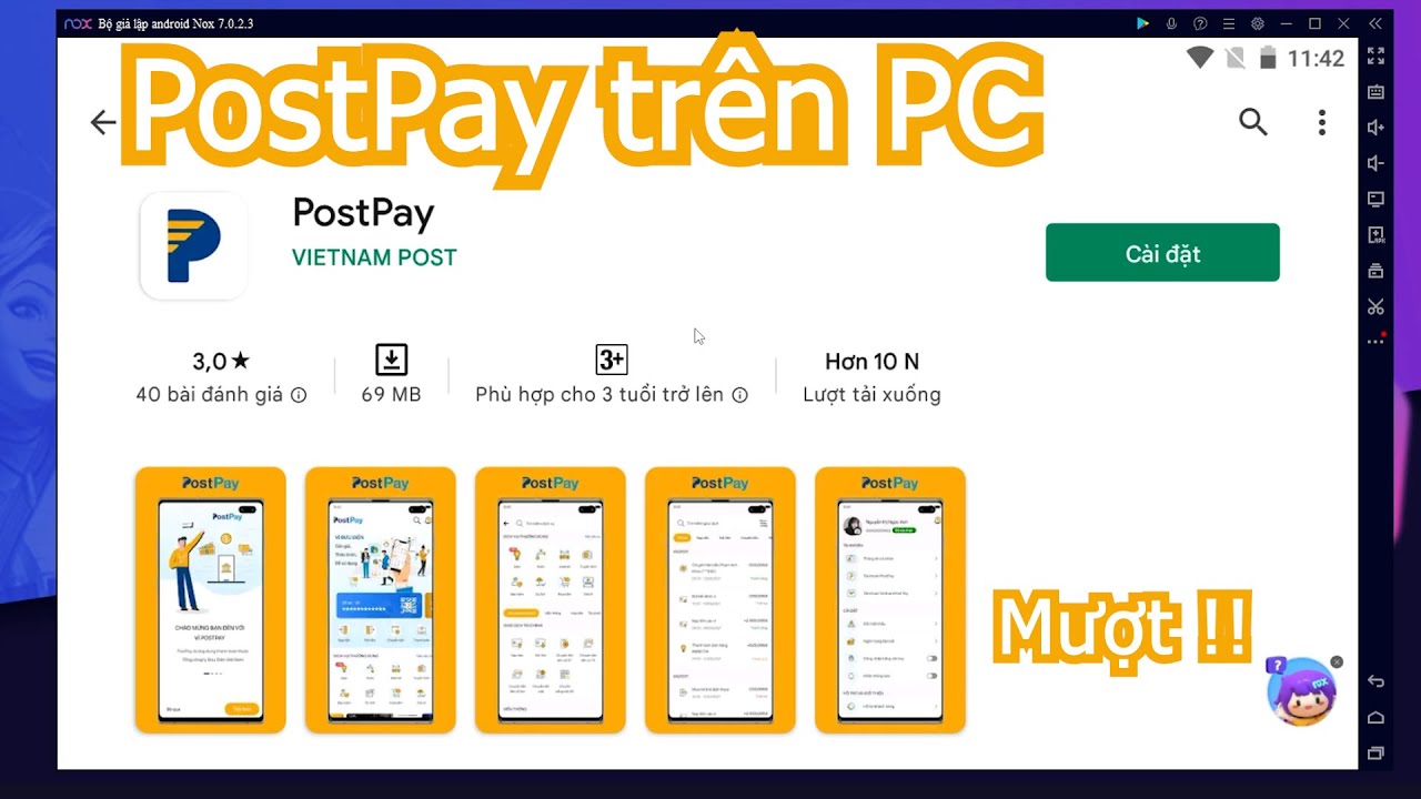 PostPay trên PC, Máy tính – Cách tải cho Laptop Windows mượt nhất