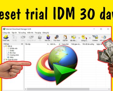 Reset 30 ngày dùng thử IDM | No CRACK | 100% Working | reset 30 days trial internet download manager