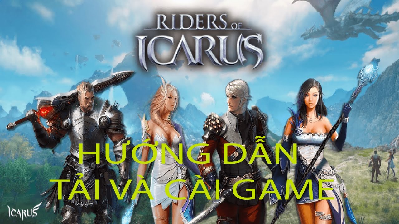 Riders Of Icarus On Wemade | HƯỚNG DẪN TẢI VÀ CÀI ĐẶT GAME | GAME KIẾM TIỀN FREE