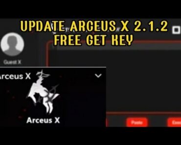 [Roblox] Hướng Dẫn Cách Tải Arceus X 2.1.2 Mới Nhất Free Get Key