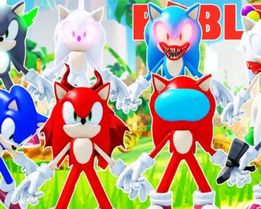 Roblox – TRUY TÌM VÀ BIẾN THÀNH NHỮNG NHÍM SONIC KỲ LẠ QUÁI DỊ MÀ ADMIN GIẤU – Find The Sonic Morphs