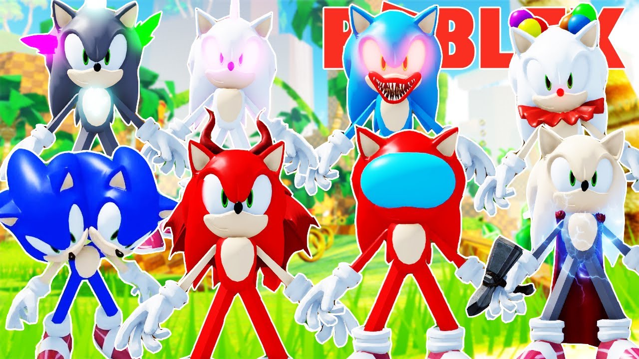 Roblox – TRUY TÌM VÀ BIẾN THÀNH NHỮNG NHÍM SONIC KỲ LẠ QUÁI DỊ MÀ ADMIN GIẤU – Find The Sonic Morphs