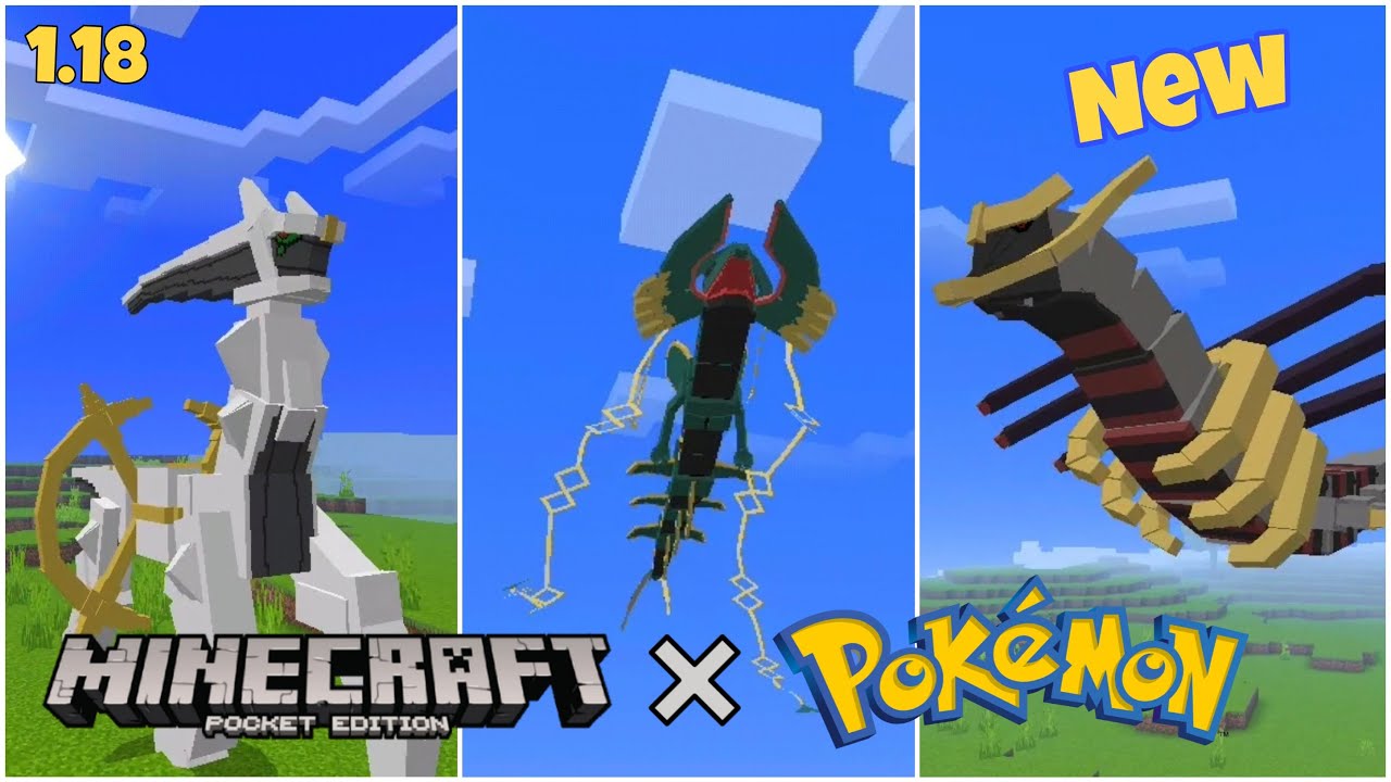 🔥TẢI NGAY ADDON HUYỀN THOẠI POKEMON – LENGEND POKEMON – Cách Tải Cho MCPE 1.18 | Mobile Gamer L