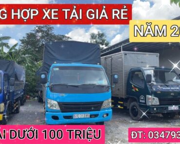 TỔNG HỢP BÁO GIÁ CÁC MẪU XE TẢI CỦ TẢI TỪ 700KG ĐẾN 5 TẤN. GIÁ XE TẢI NĂM 2022 GIÁ RẺ 0347939676.