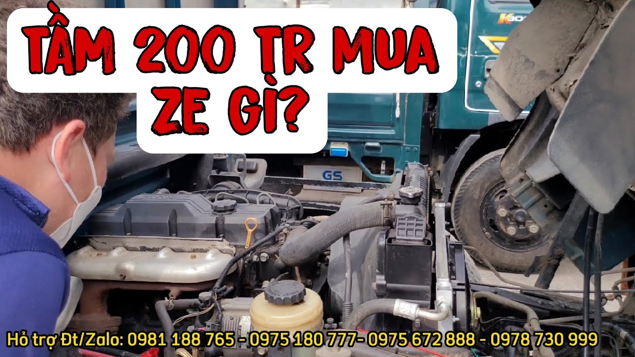 ✅ Tư vấn trực tiếp ae Móng Cái xem xe tải tầm 200 triệu chở hàng nặng | KIA K3000 2010 |ĐẠT XE TẢI