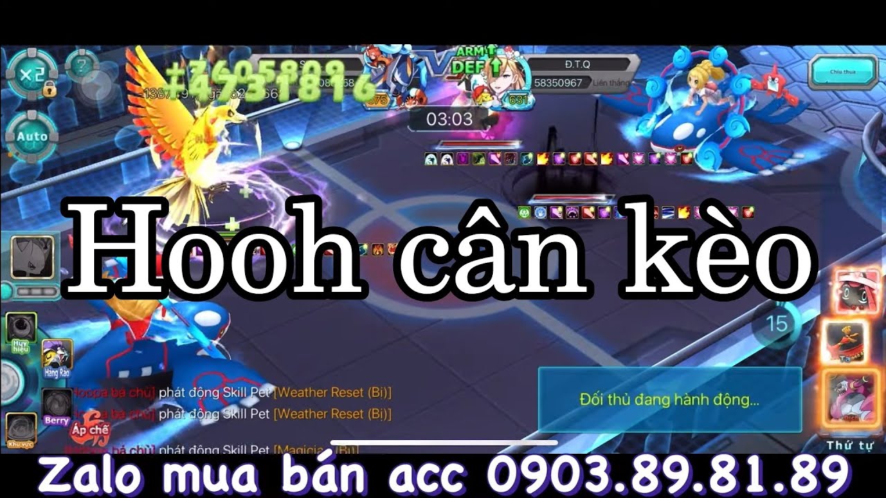 Ưu điểm khi chuyển qua team hooh đánh champion an toàn game poke đại chiến