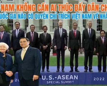 Việt Nam không cần một hình mẫu của bất kỳ một nền dân chủ nào