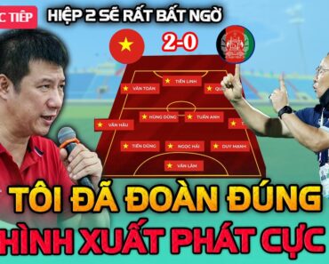 Việt Nam vs Afghanistan: BLV Quang Huy Phát Hiện HLV Park Sử Dụng Đội Hình Cực Hay