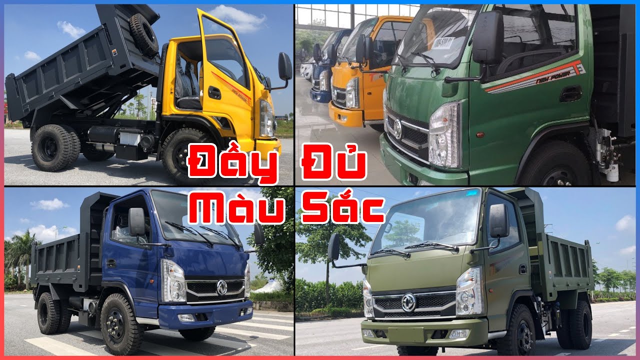 Xe Ben Trường Giang 3T49 Với Đầy Đủ Màu Sắc | Mẫu xe thịnh hành nhất 2022