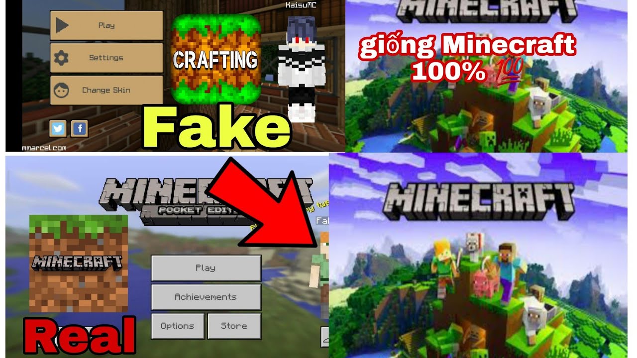 review Minecraft giống Minecraft Pe 100%| và cách tải Game|Kaisu MC