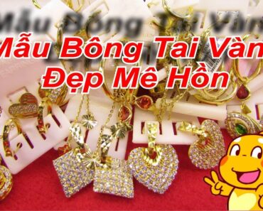 s2 Gold – Mẫu Bông Tai Vàng Đẹp Mê Hồn – Gold earrings