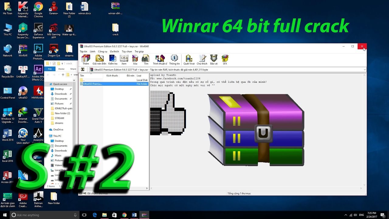 winrar full crack x64 – hướng đẫn download và cài đặt