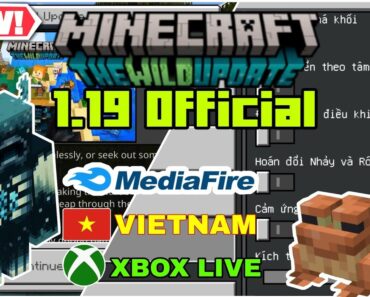 ✓Cách tải Minecraft 1.19 Mới nhất chính thức có tiếng Việt, Xbox Live (Warden, Biomes mới,…)